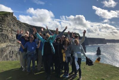 7-Day Great Atlantic Adventure Small-Group Tour of Ireland from Dublin - First Ireland landmarks: Rock of Cashel and the Blarney tradition at Blarney Castle