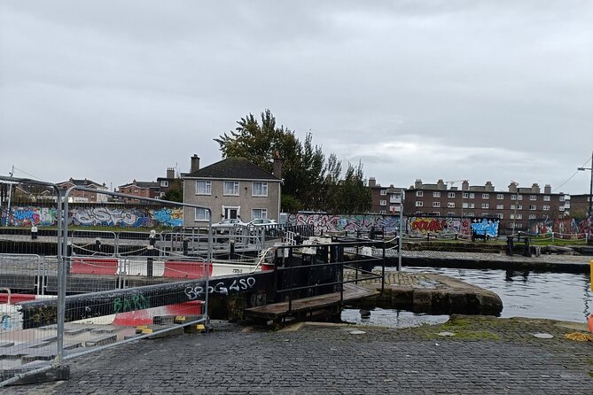 A Self Guided Walking Tour of Dublin's Docklands - Triumphal Arch and the Scherzer Rolling Lift Bridges