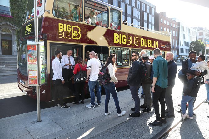 Big Bus Dublin Hop-on, Hop-off Sightseeing Tour with Live Guide - Stop-by-stop: what each pickup point is for