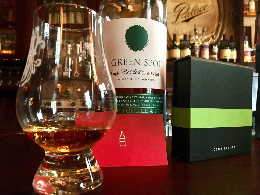 Dublin: 2-Hour Premium Whiskey and Food Tasting Tour - Expert-led whiskey pours at each stop: what you gain from the guide