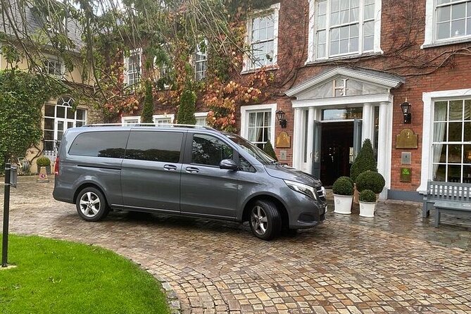 Dublin Airport Transfers: Luxury Transfer To/From DUB Per Vehicle - Mercedes Fleet Details: S-Class for Smaller Groups, V-Class for More Luggage