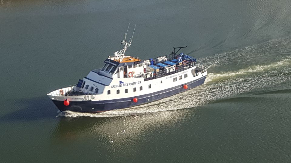 Dublin Bay: Cruise from the City Centre to Dun Laoghaire - Board at Sir John Rogerson’s Quay and Find Your Seat Fast