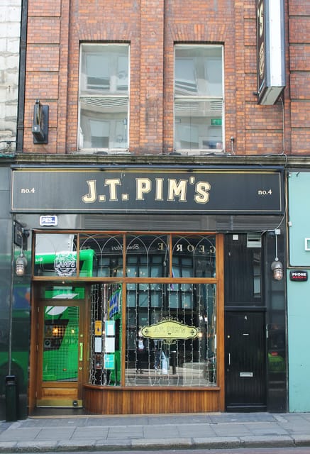 Dublin: Forge a Silver Ring Workshop on George's Street - Entering the workshop above JT Pimms