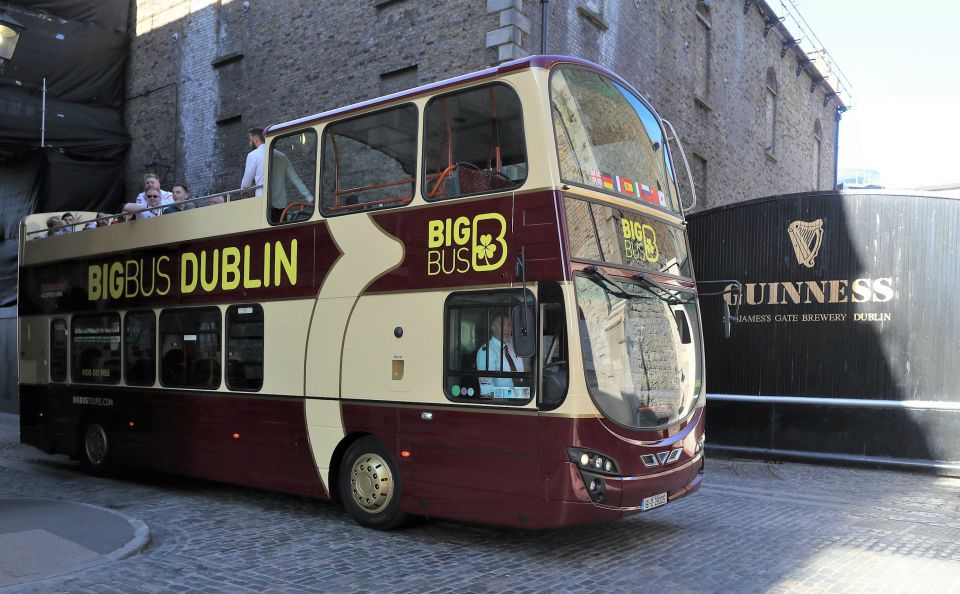 Dublin: Guinness Storehouse Ticket & Hop-on Hop-off Bus Tour - How the Guinness + bus combo makes Dublin easier