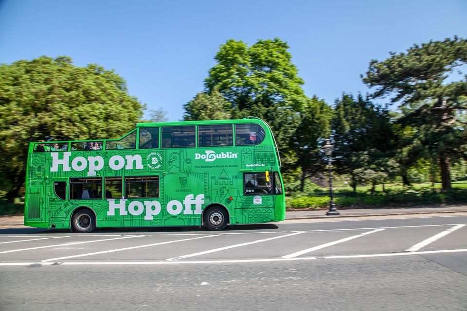 Dublin: Hop-on Hop-off Bus Tour - Museums and science stops: small breaks that keep the day fun