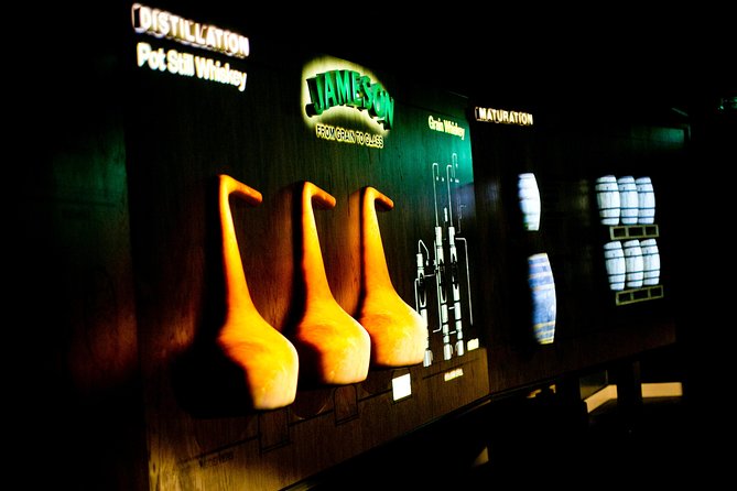 Dublin Jameson Distillery Bow St. Tour and Tasting 45 mins - Three rooms on the first floor: ingredients, triple distillation, innovation