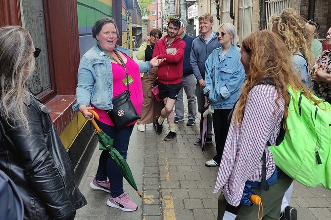 Dublin LGBTQ Pride Historical and Cultural Walking Tour - Temple Bar Stops: Headquarters, Photographed Streets, and One Famous Bridge