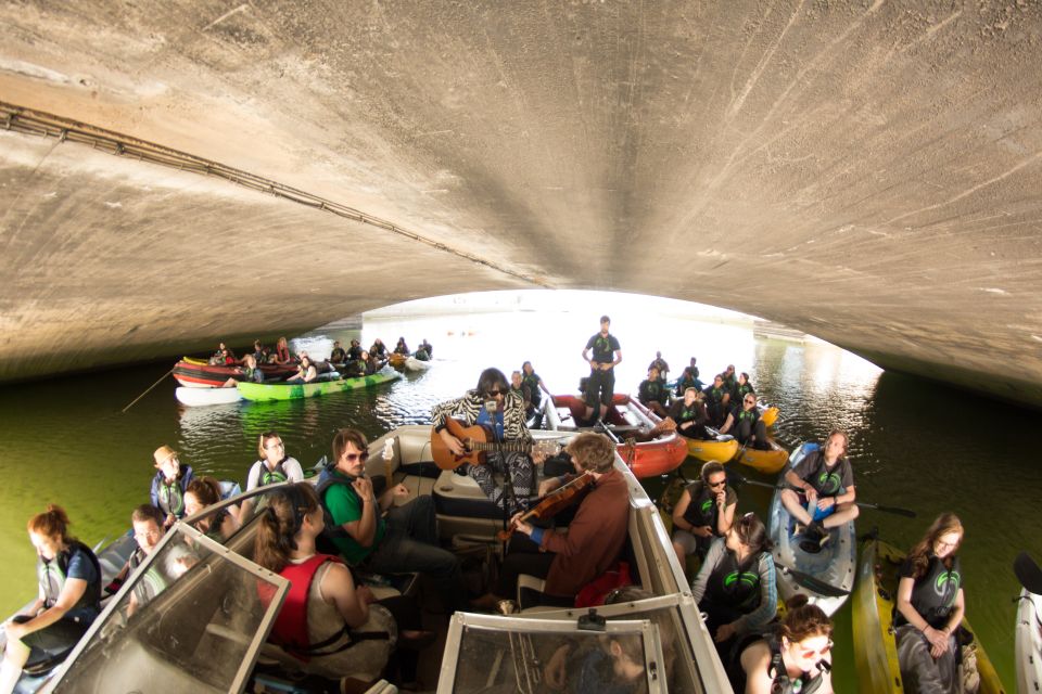 Dublin: Music Under the Bridges Kayaking Tour - Timing reality check: 2.5 hours on the booking vs. time on the water