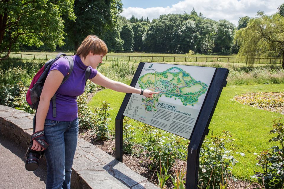 From Dublin: Blarney, Rock of Cashel and Cahir Castles Tour - Blarney Castle and the Blarney Stone: gardens, the Wishing Steps, and real stairs