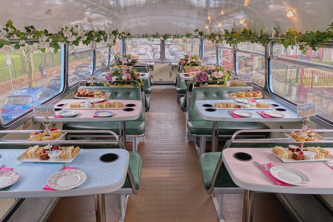 Irish Afternoon Tea on 1960s Vintage Bus in Dublin - 4:00 pm start, and why the ride length can feel variable