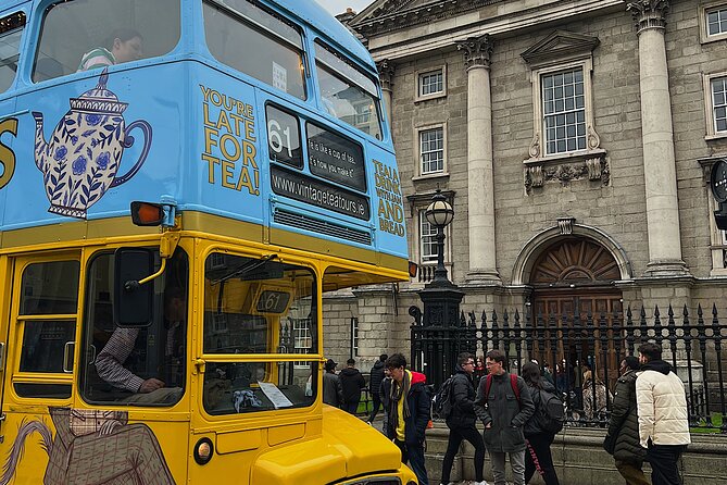 Irish Afternoon Tea on 1960s Vintage Bus in Dublin - The afternoon tea menu: what you actually get to eat