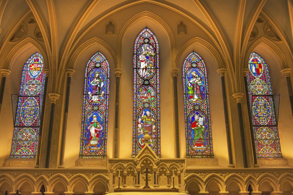 St Patrick's Cathedral: Self-Guided Cathedral Admission - The Door of Reconciliation: language you’ll recognize immediately